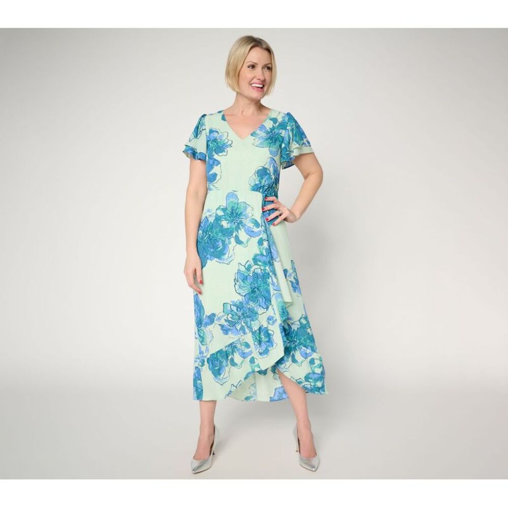BEAUTIFUL by Lawrence Zarian Women's Petite Dress PS Make Multi-colored